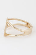 Flat Stone Wrap Bracelet