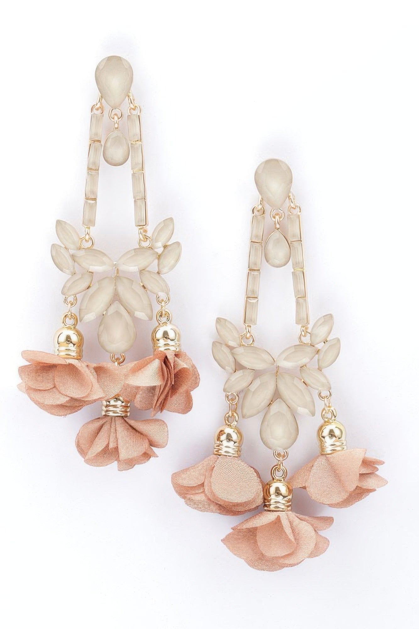 Flower Rhinestone Earring