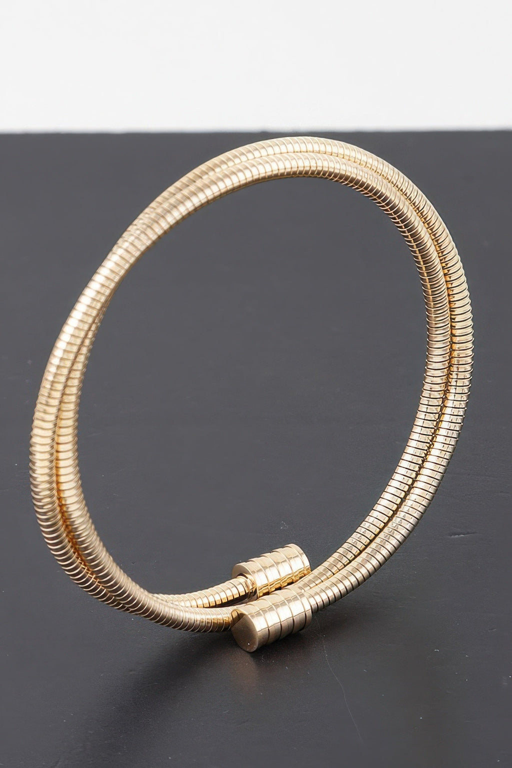 Coil Wrapped Bracelet