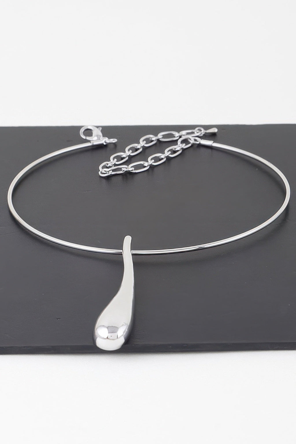 Long Tear Drop Necklace
