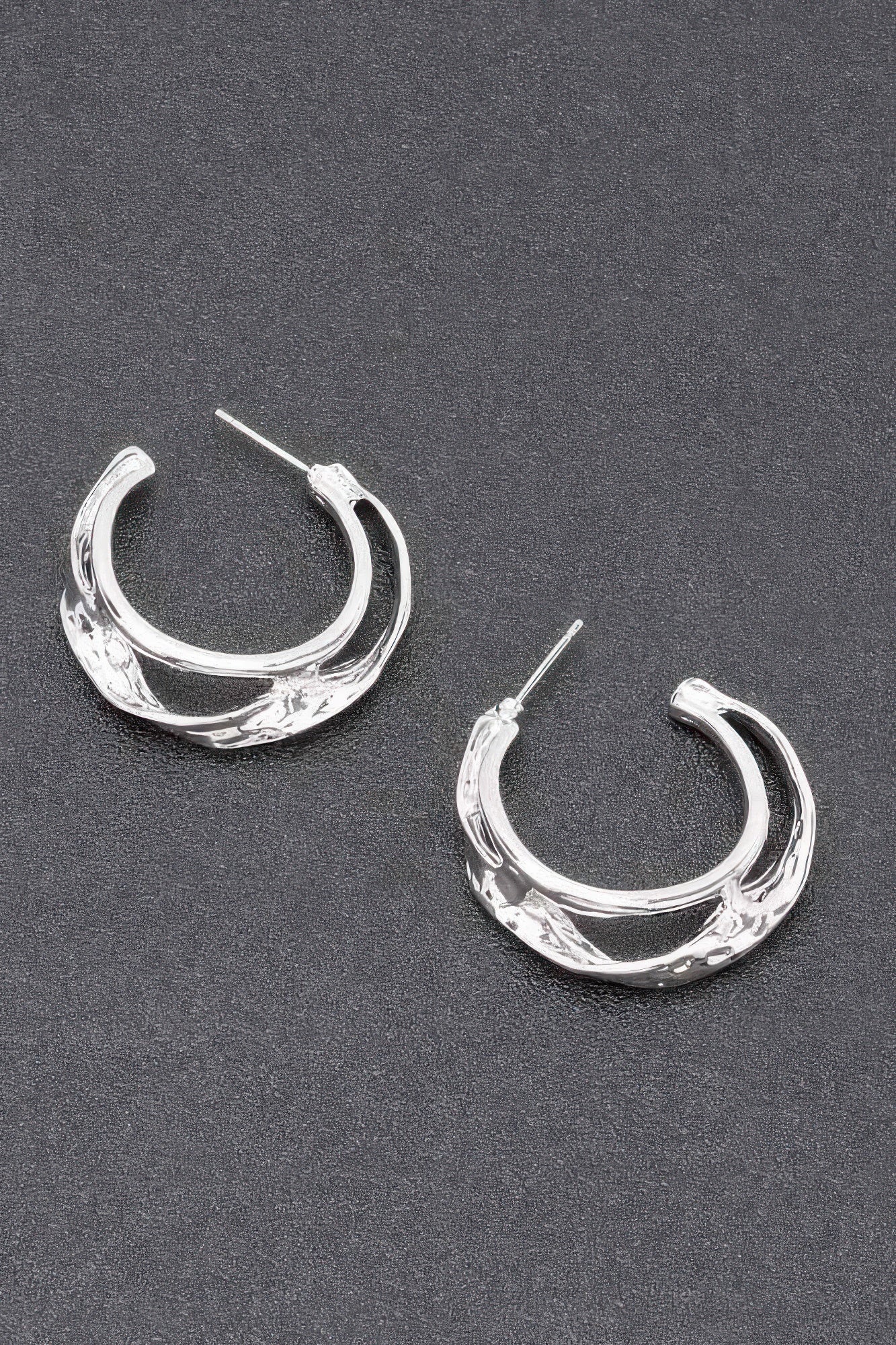 Gold Plated Metal Earring