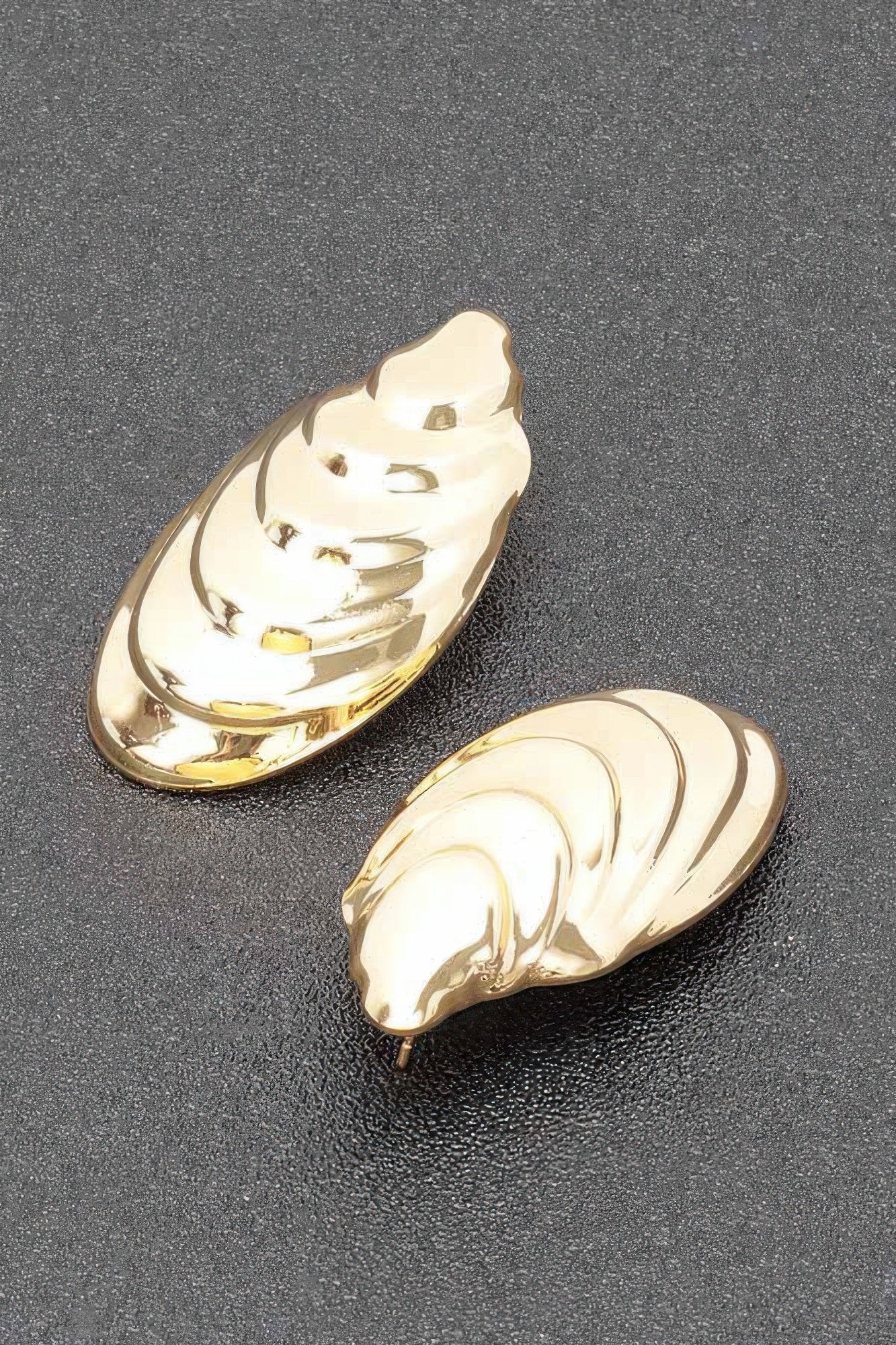 Gold Plated Metal Earring