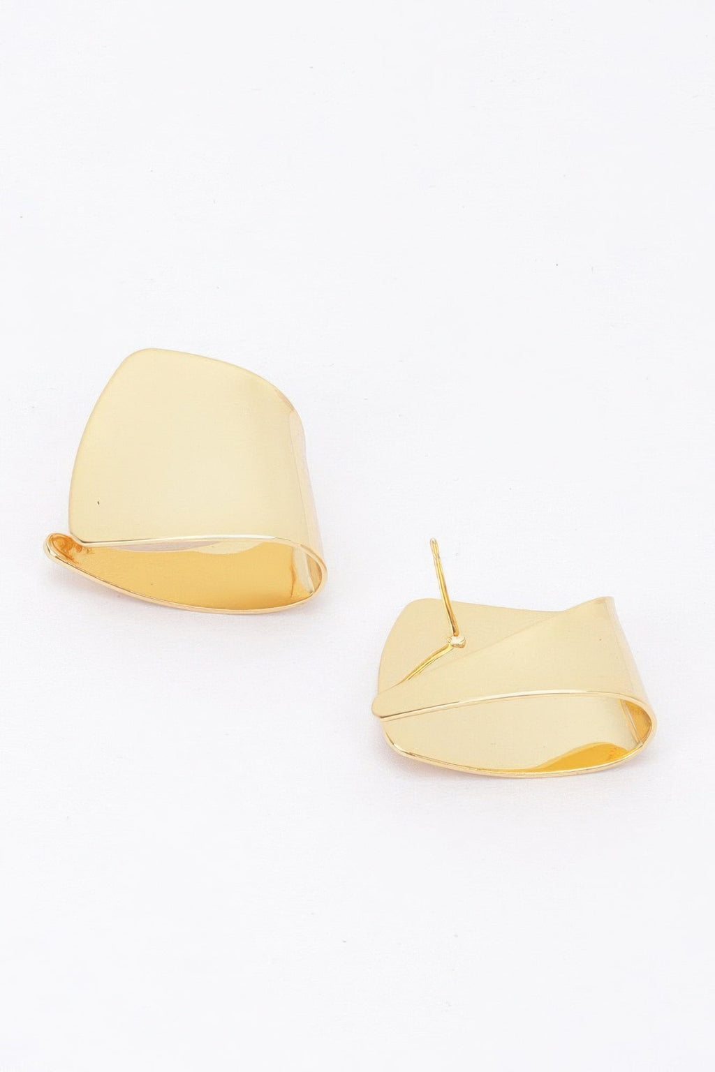 Gold Plated Metal Earring