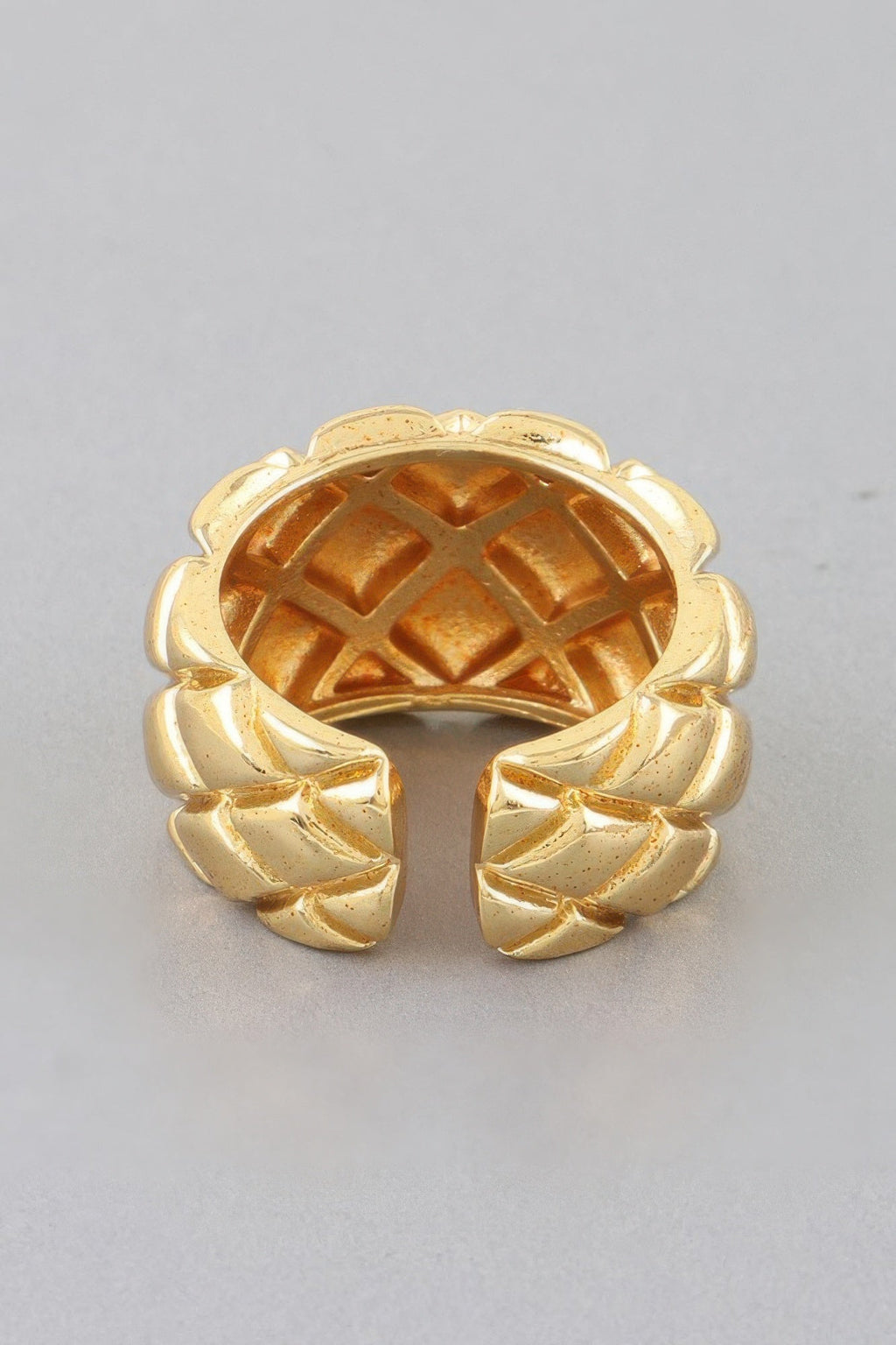 Diamond Quilt Wrap Ring