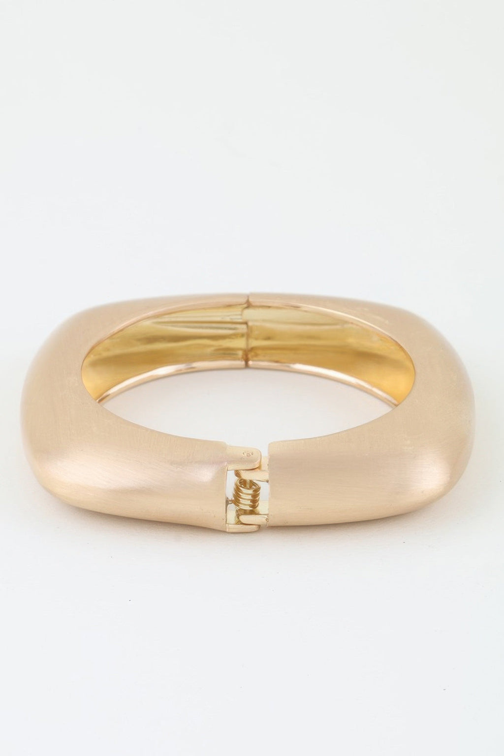 Matte Cubic Cuff Bracelet