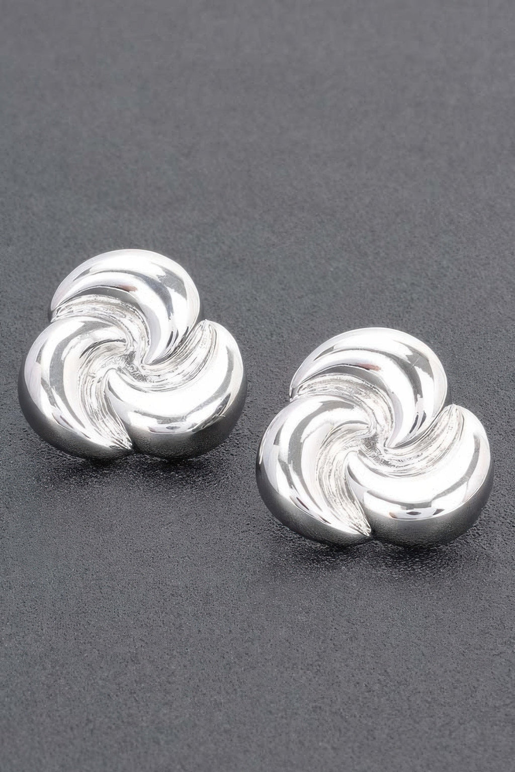Metal Gold Dip Earring