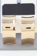 Shiny Open Hoop Earrings