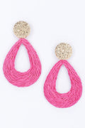 Metal And Paper Earring