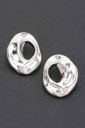 Metal Gold Dip Earring