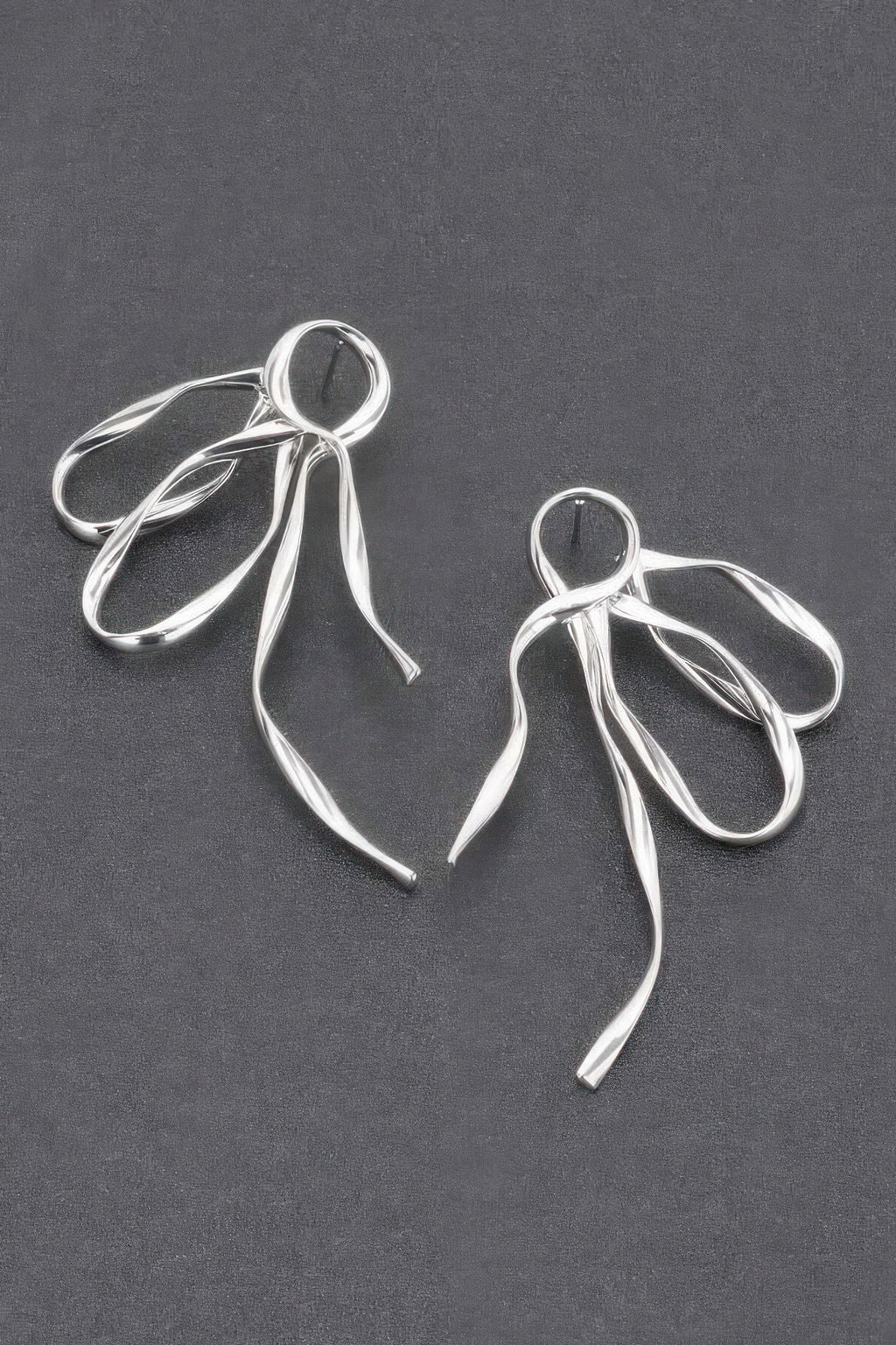 Metal Gold Dip Earring