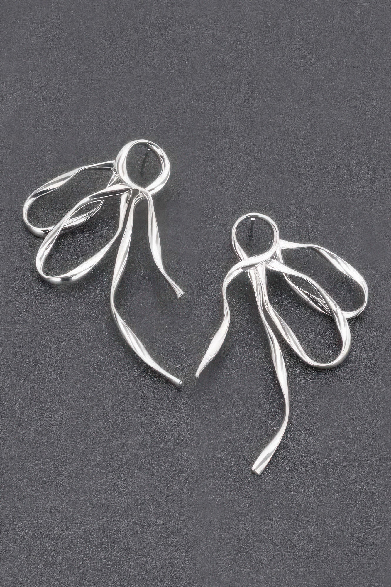 Metal Gold Dip Earring