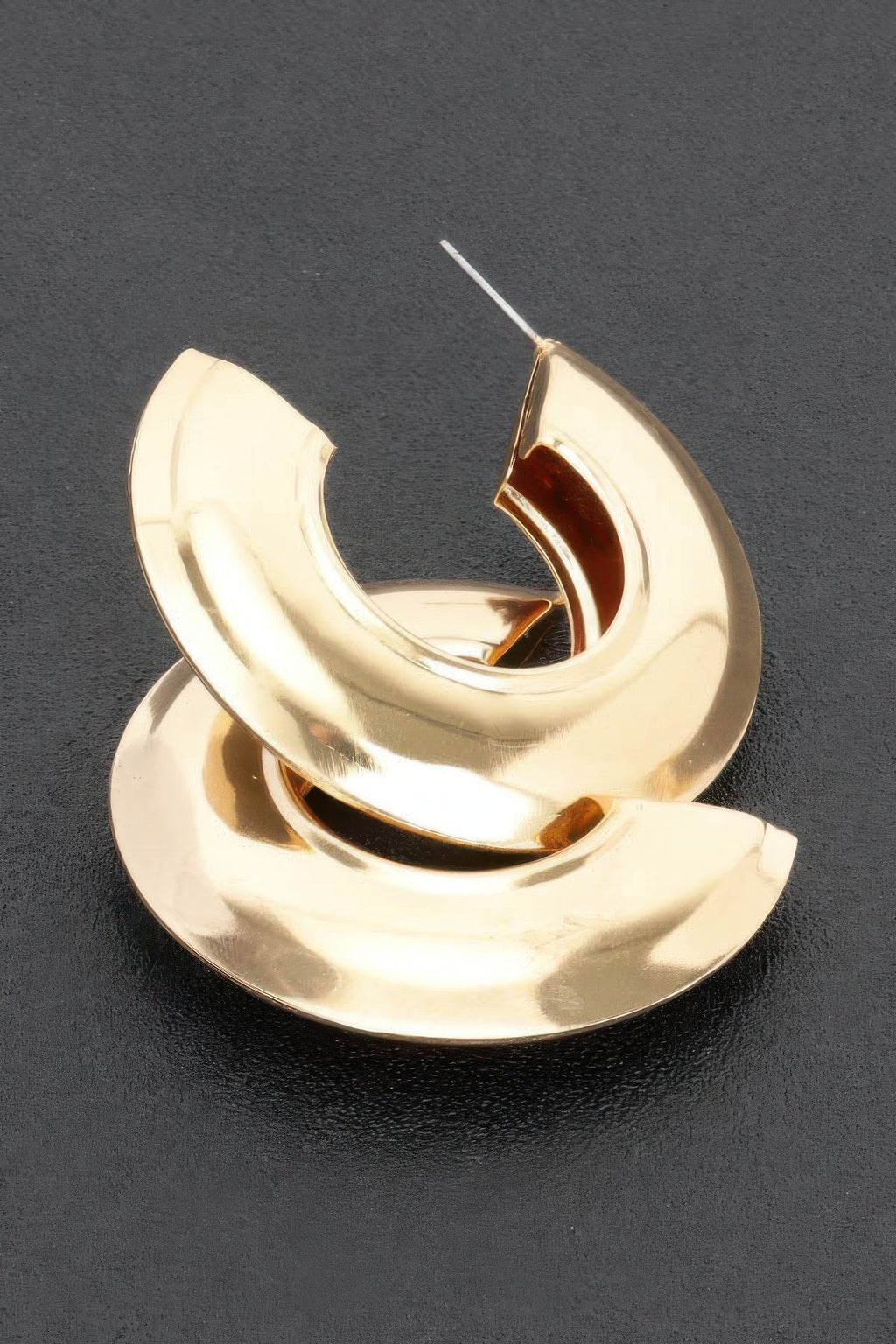 Metal Hoop Earring
