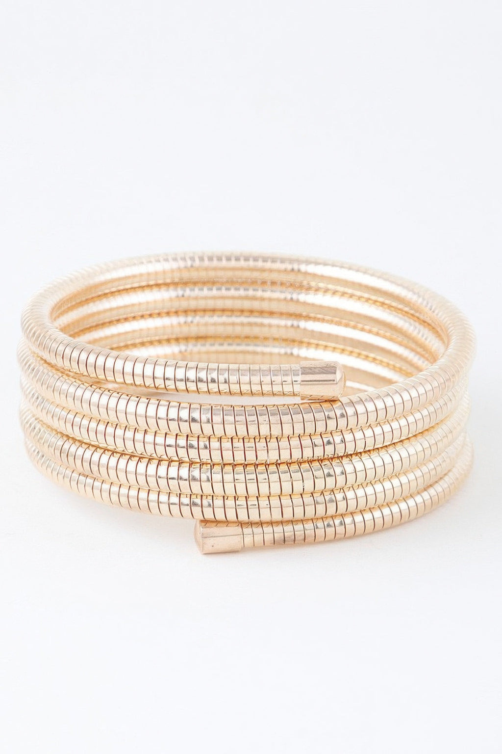Multi Snake Chain Wrap Bracelet