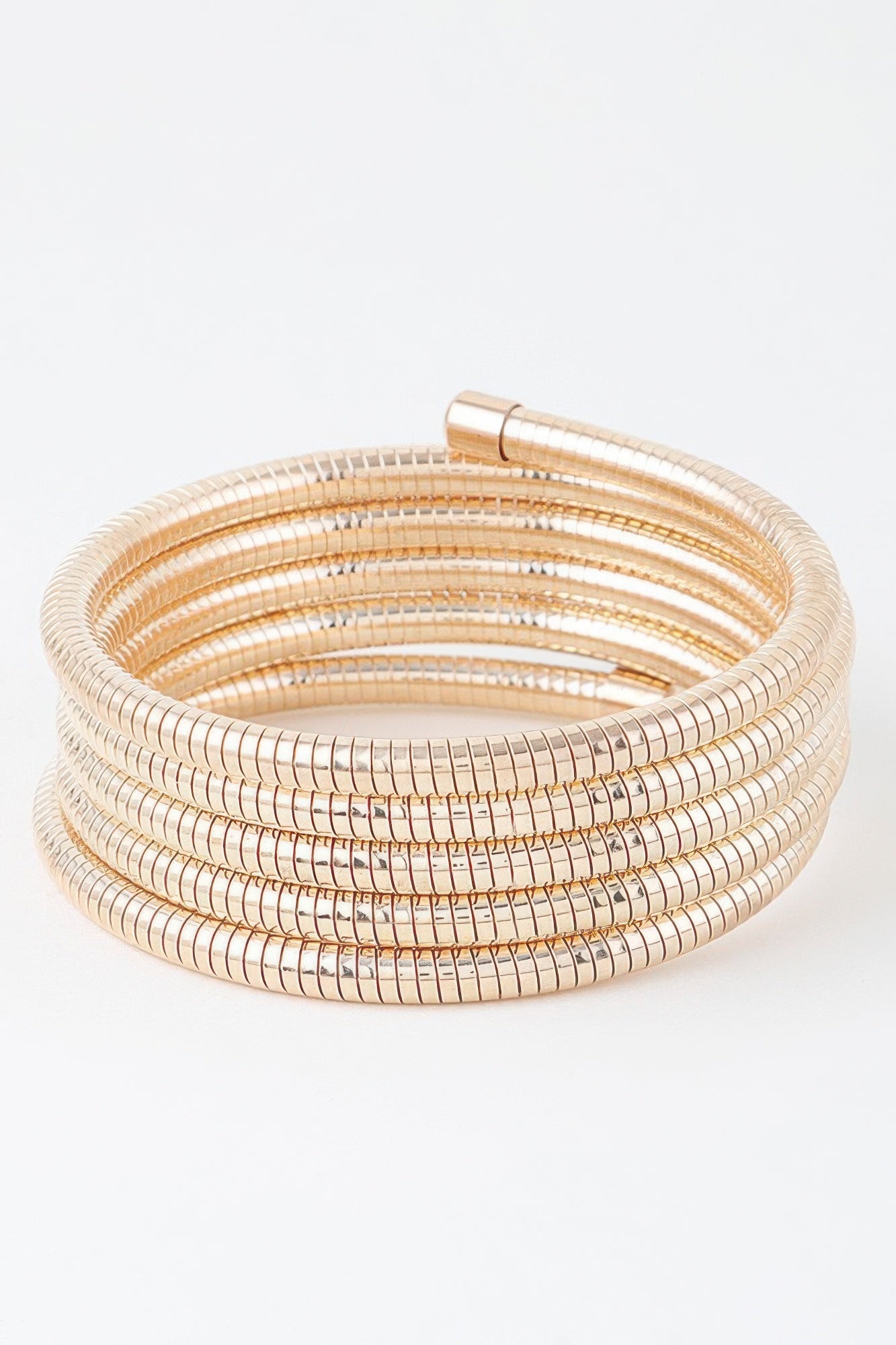 Multi Snake Chain Wrap Bracelet