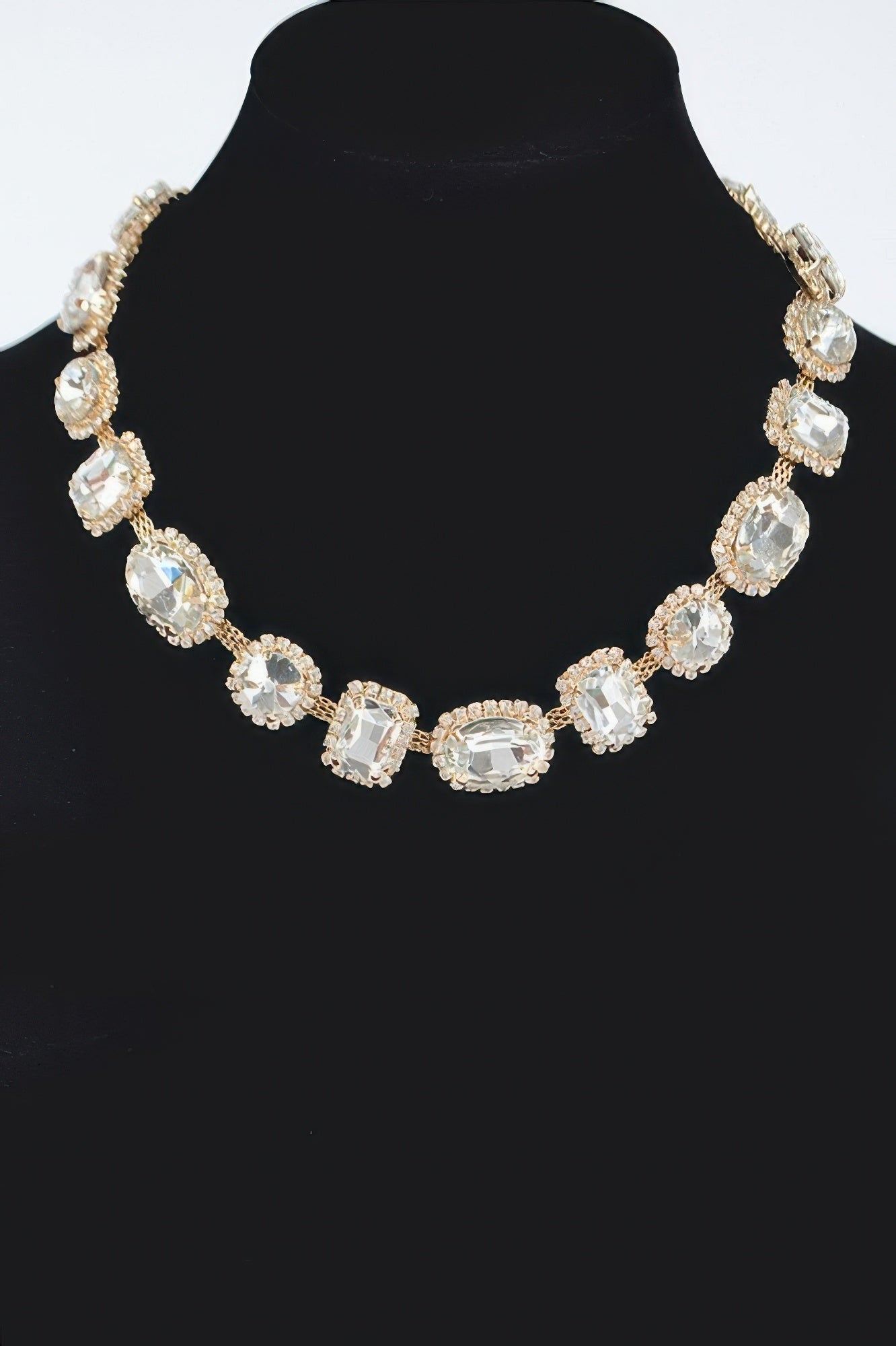 Multi Shape Stone Necklace