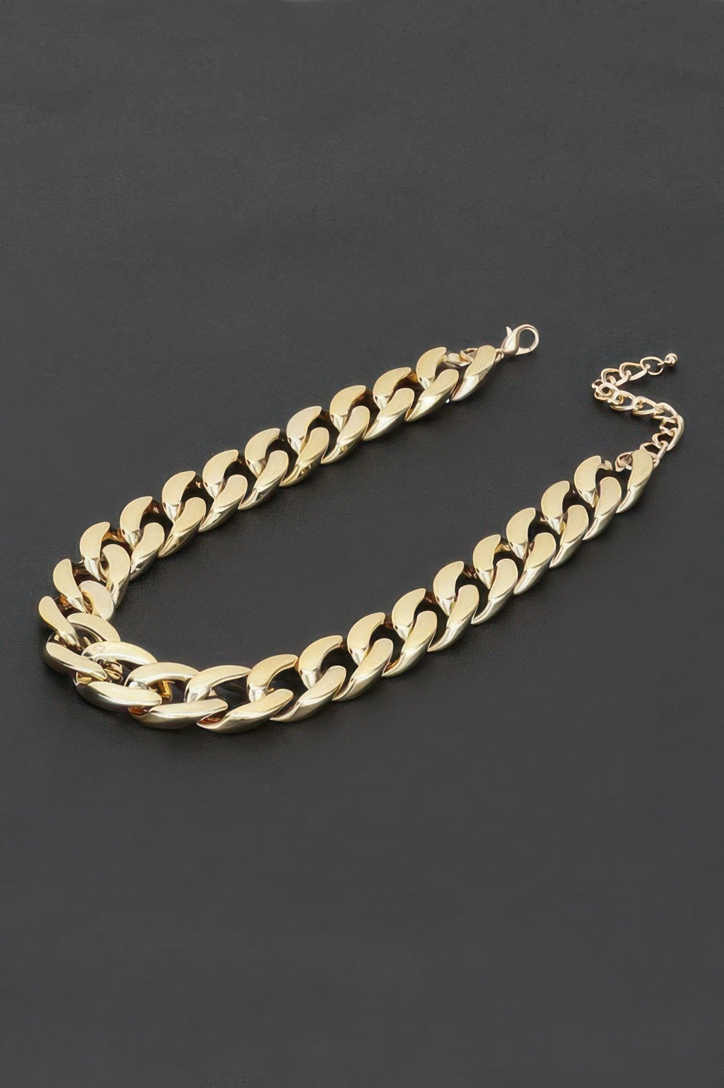 Oversized Ccb Chain Necklace