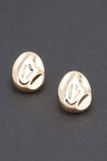 Metal Vintage Stud Earring