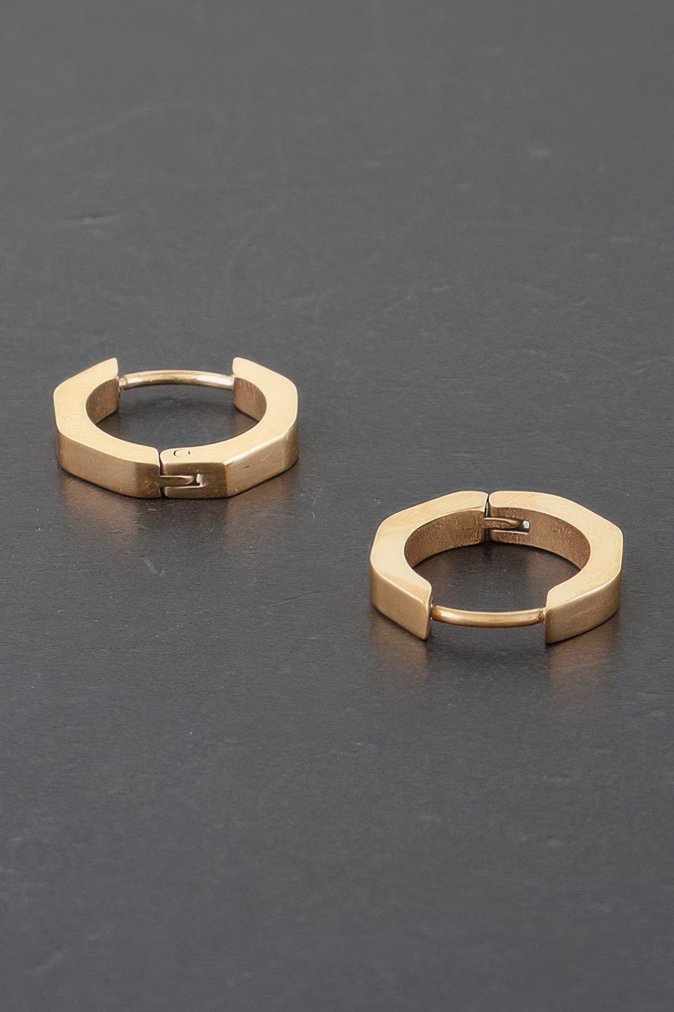 Metal Hoop Earrings