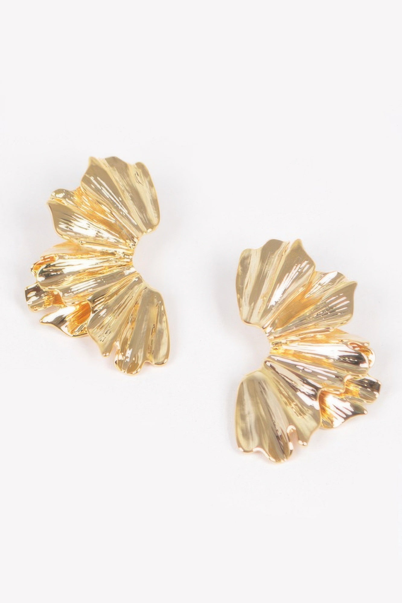 Metal Gold Plated Earring