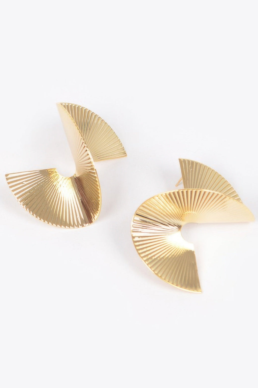Metal Gold Plated Earring