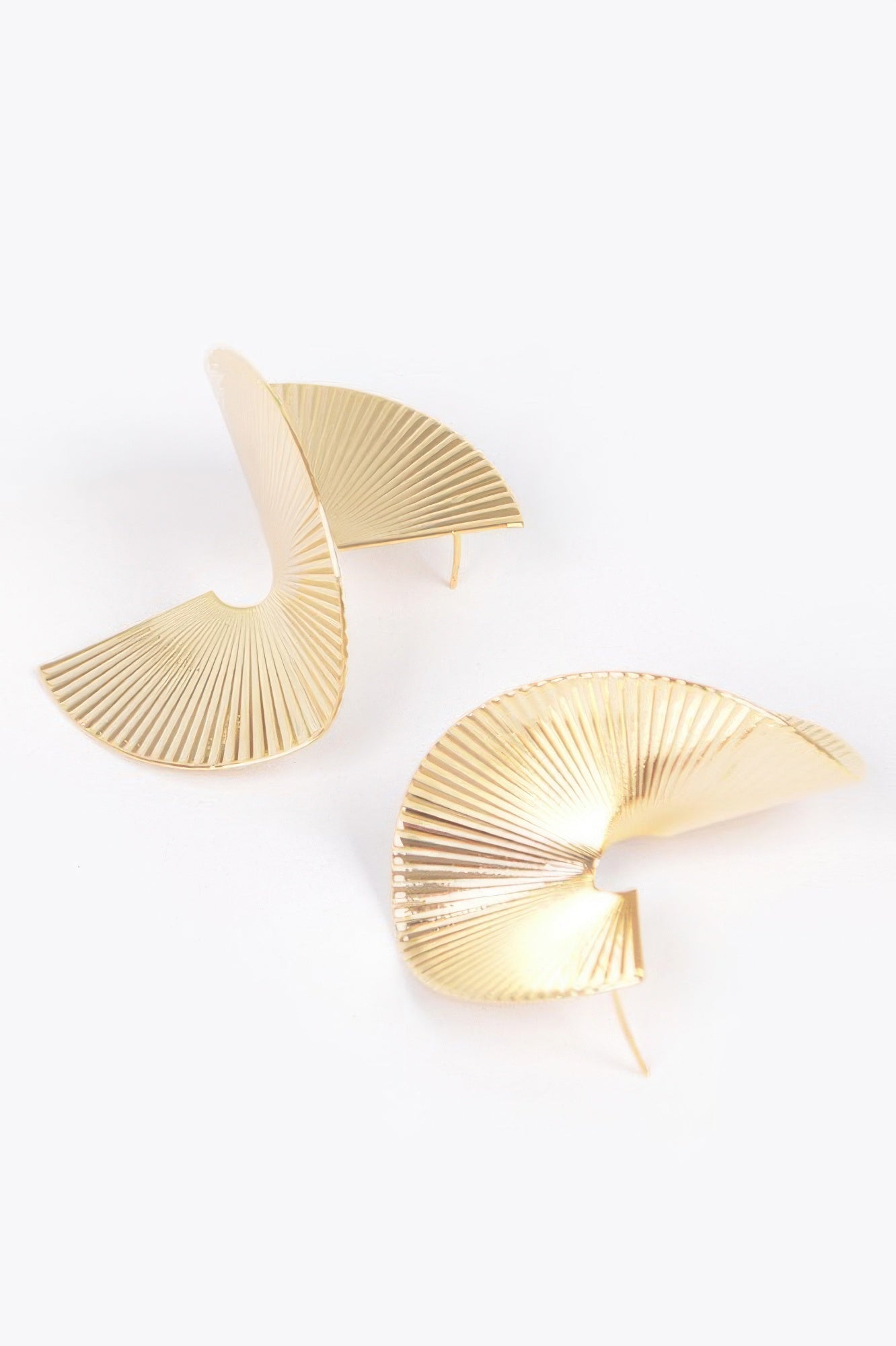 Metal Gold Plated Earring