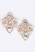 Multi Rhinestone Earring