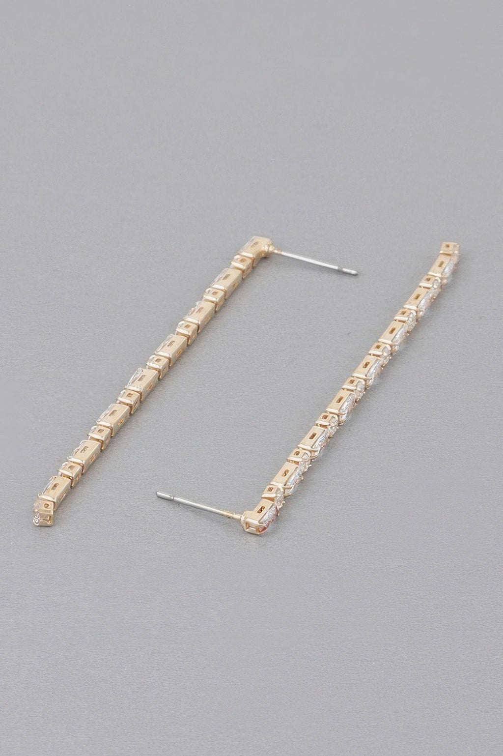 Rhinestone Pearl Drop Earrings