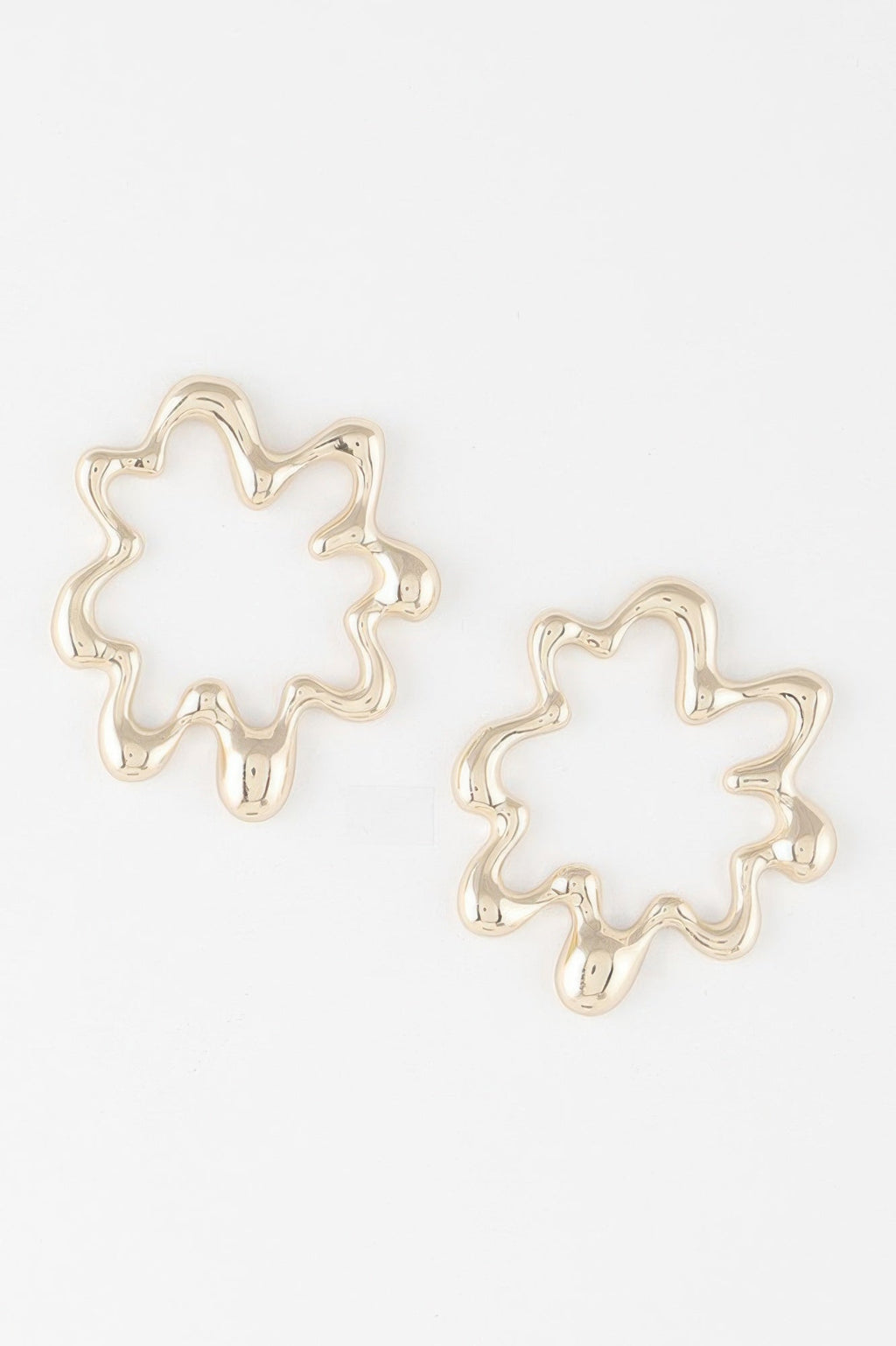 Melting Circular Earrings