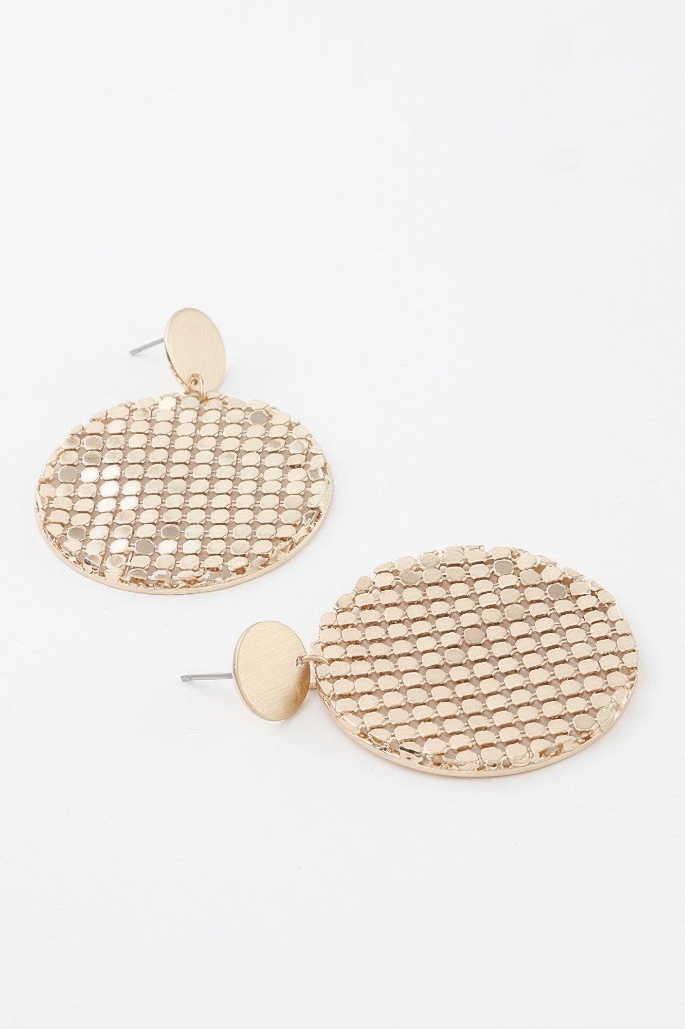 Sequin Plate Earrings
