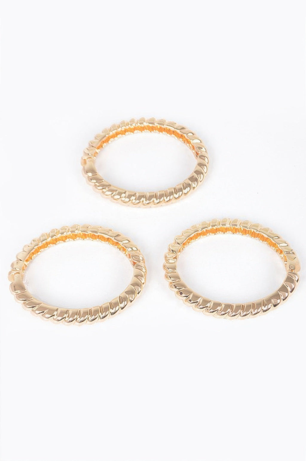 Three Pieces Set Metal Bangle