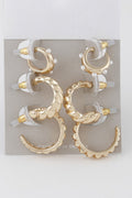 Multi Hoop Earrings Set