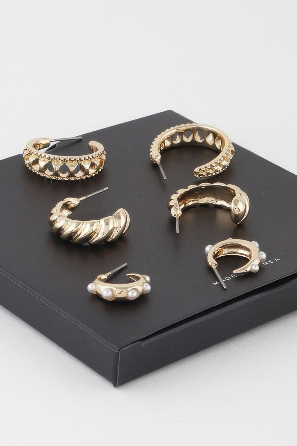 Multi Hoop Earrings Set
