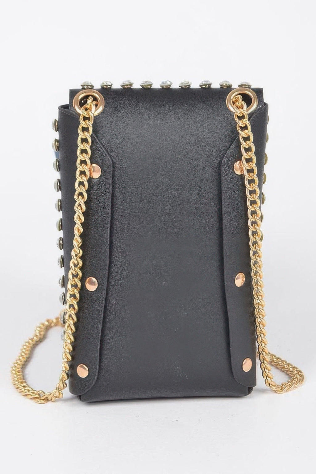 Rhinestone Cellphone Crossbody Belt Bag