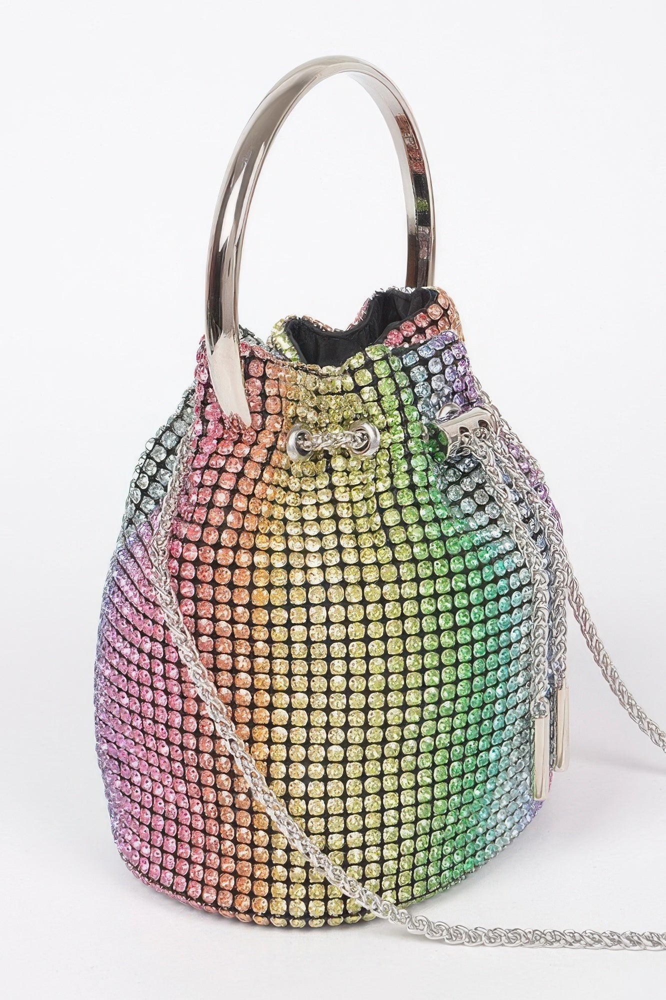 Oversized Rhinestone Clutch