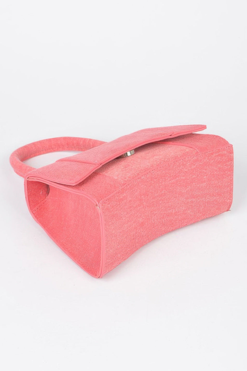 Denim Top Handle Crossbody Bag