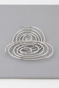 Abstract Swirl Stud Earrings