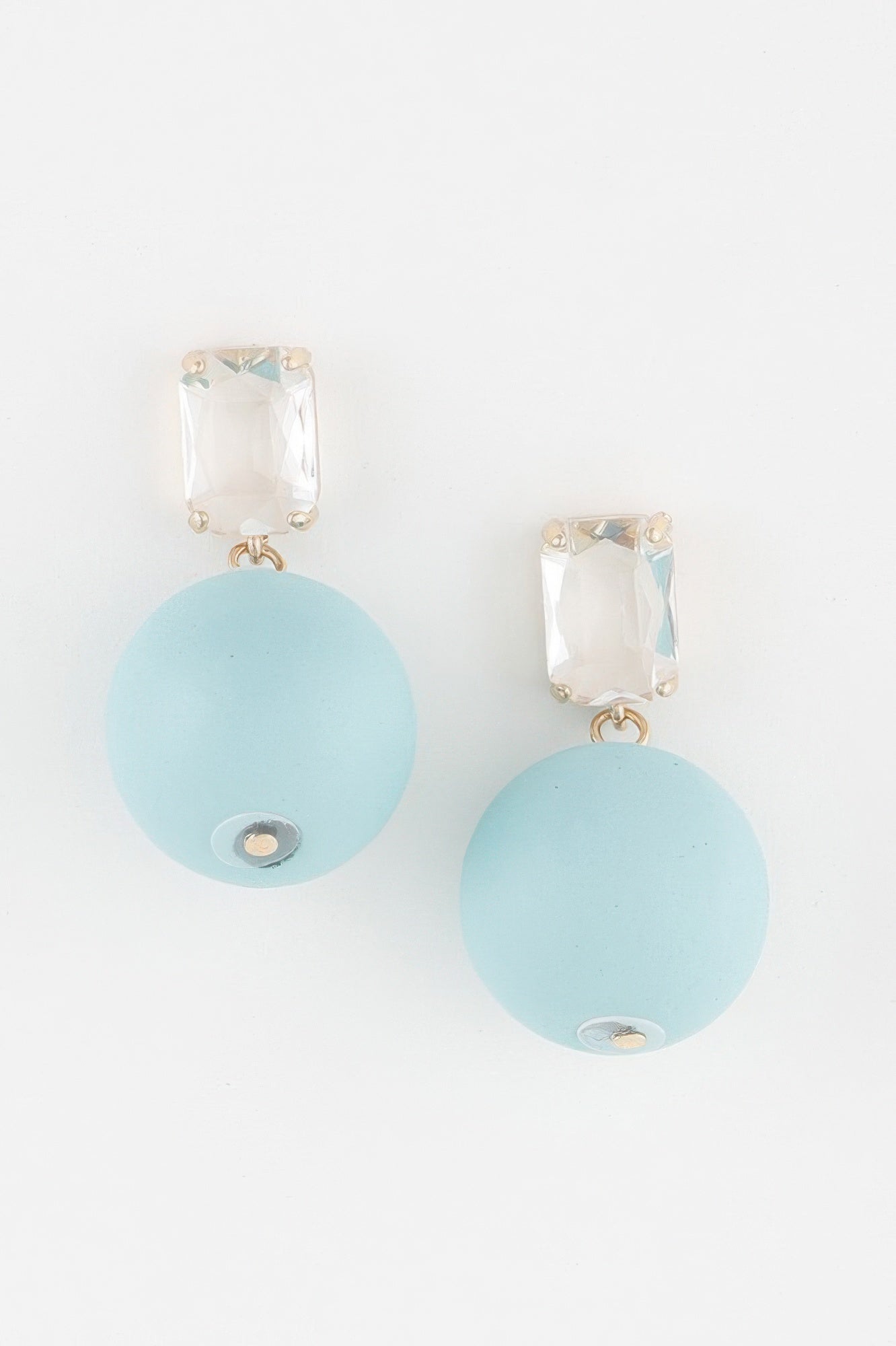 Solid Bead Drop Earrings