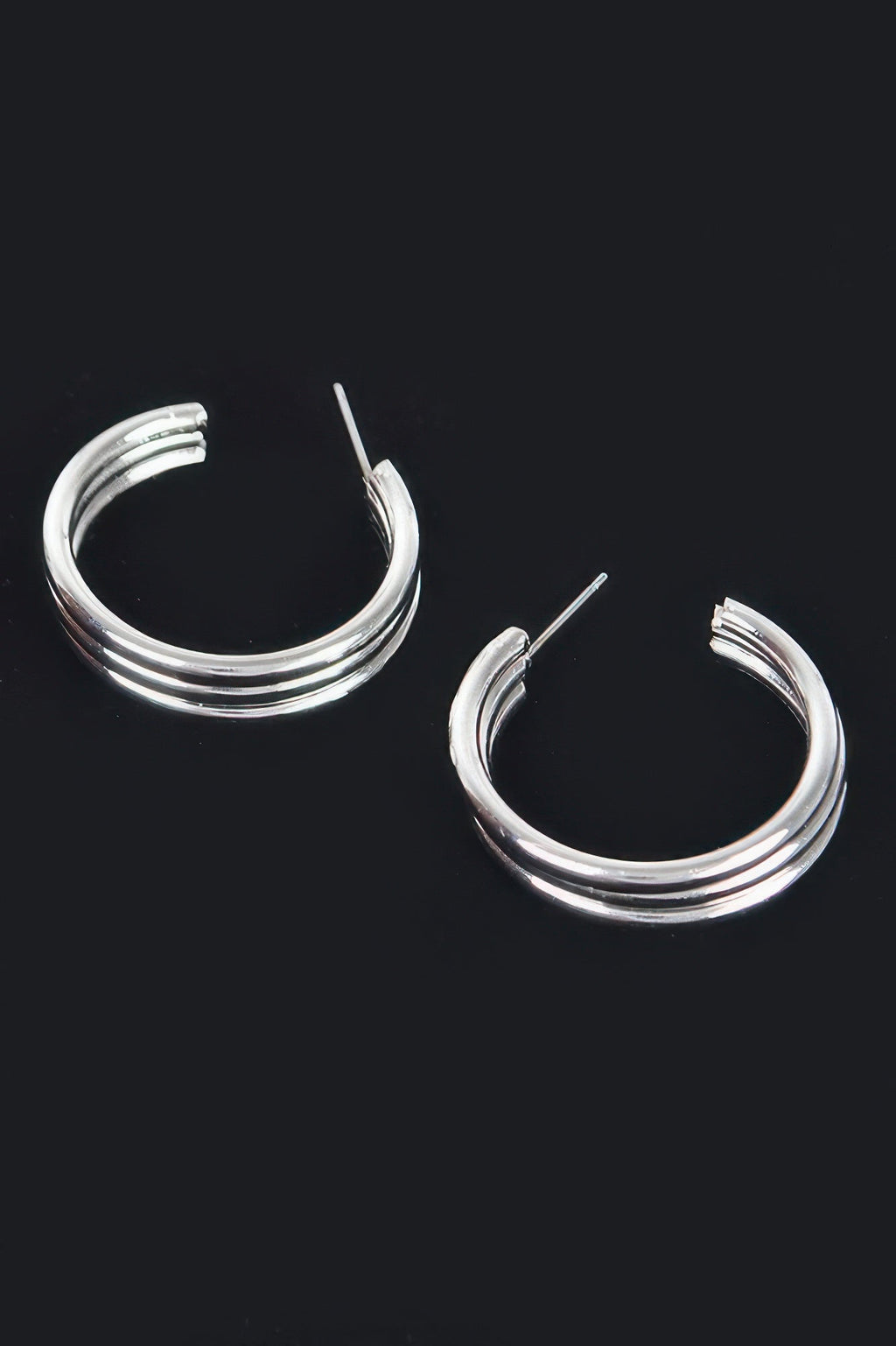 Triple Hoop Earring