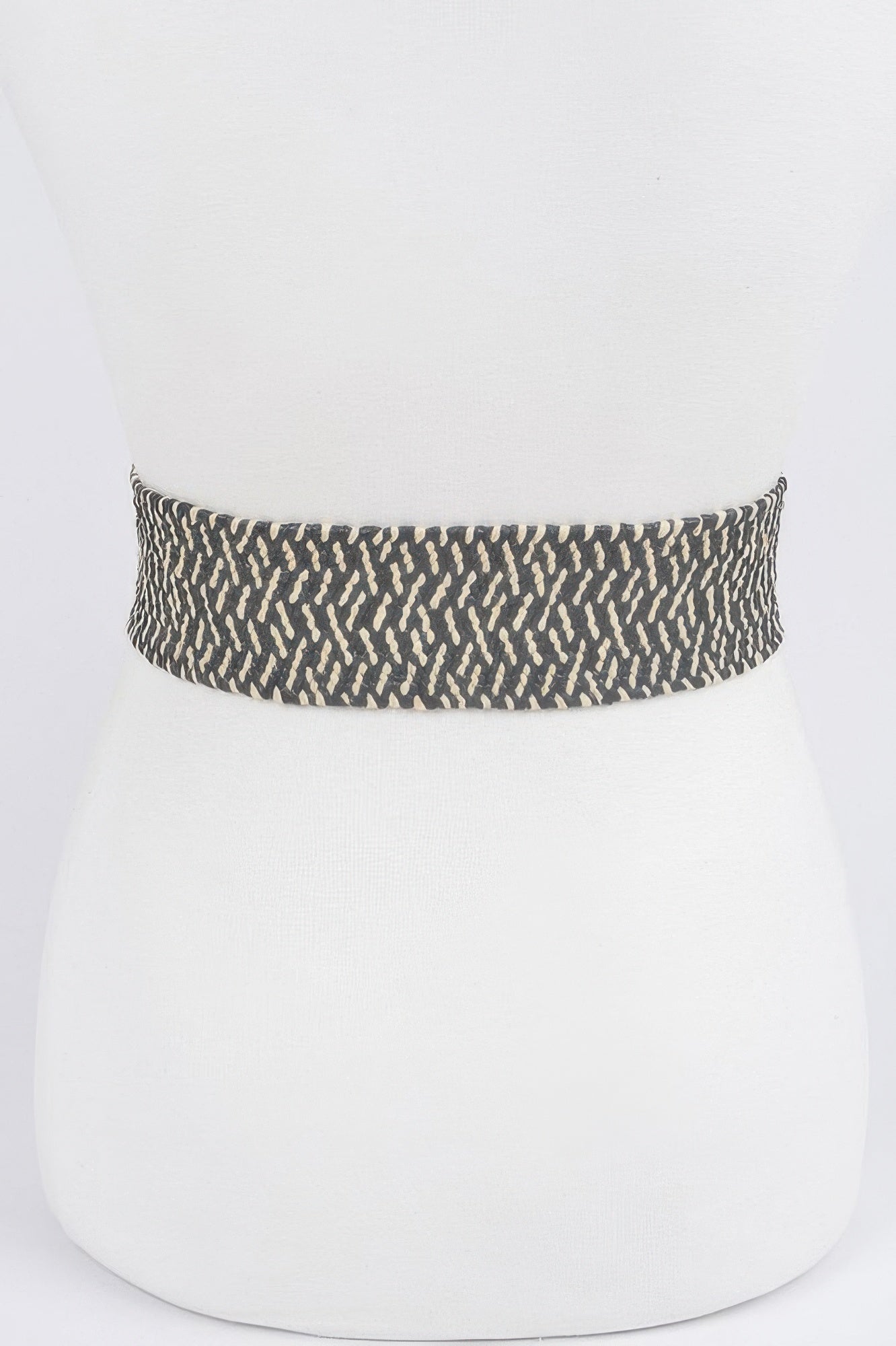 Metal Buckle Stretch Waist Belt