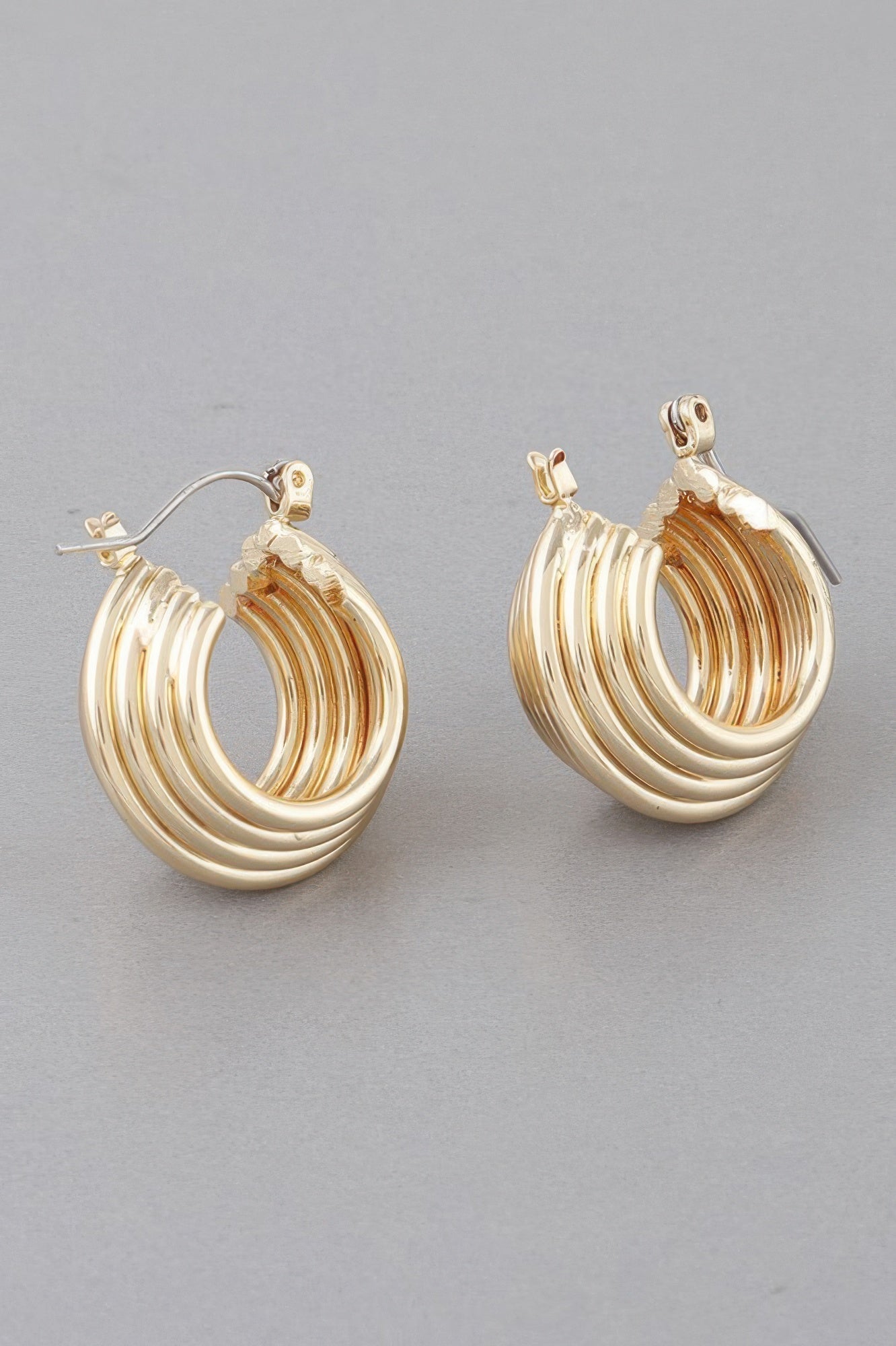 Multi Tube Hoop Earrings