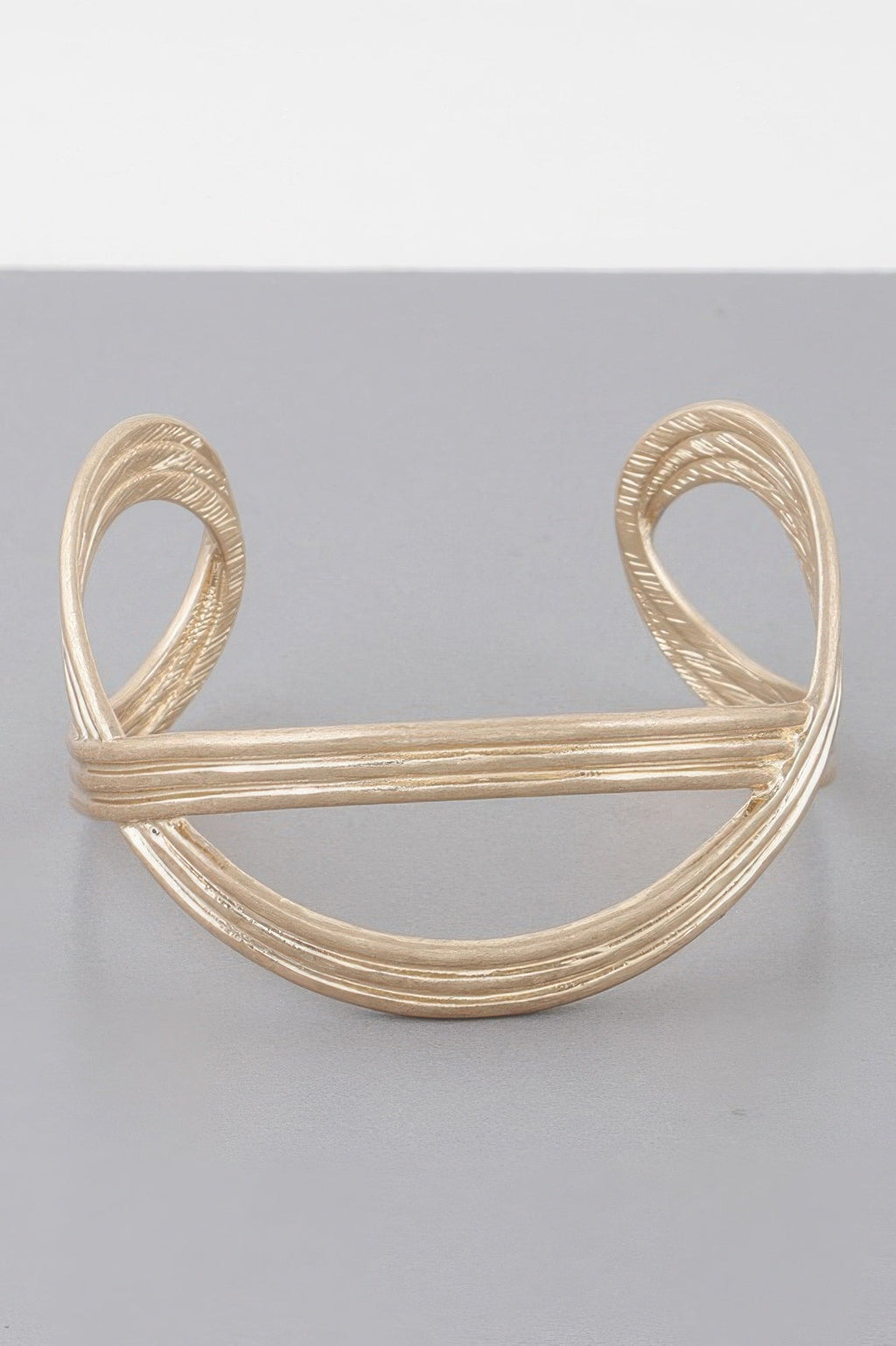 Twisted Open Cuff Bracelet