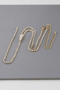 Jeweled Triple Jewel Drop Necklace