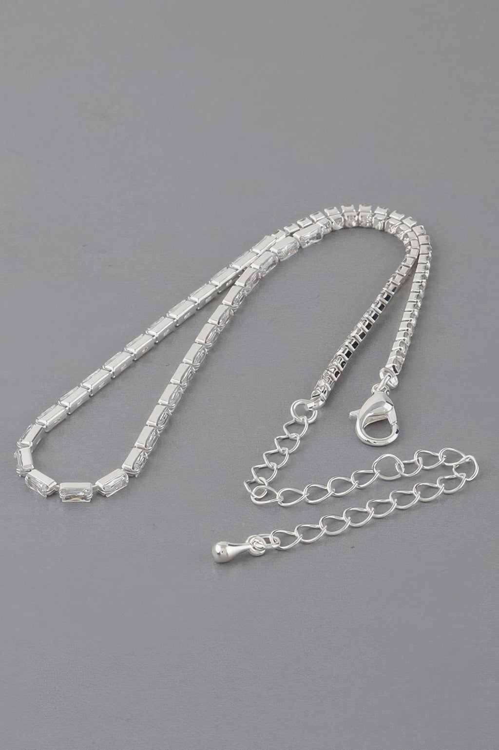 Cubic Crystal Jewel Necklace