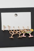 Multi Cocktail Earrings Set