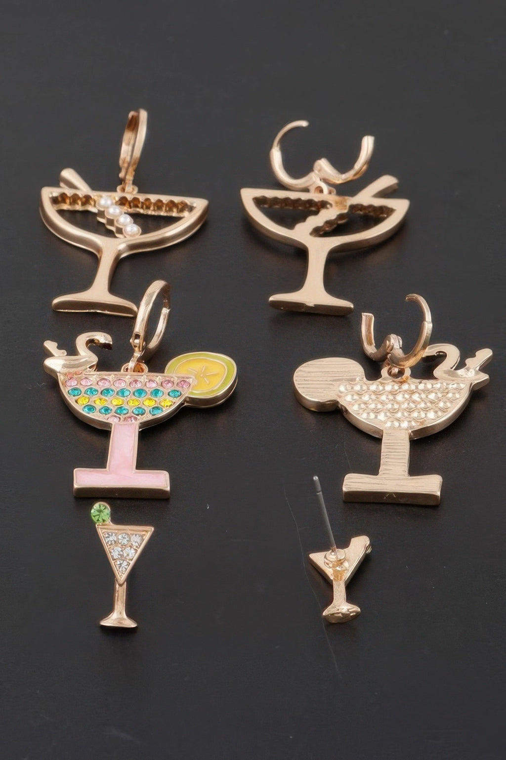 Multi Cocktail Earrings Set