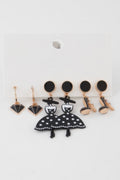 Multi Luxury Lady Earrings Set