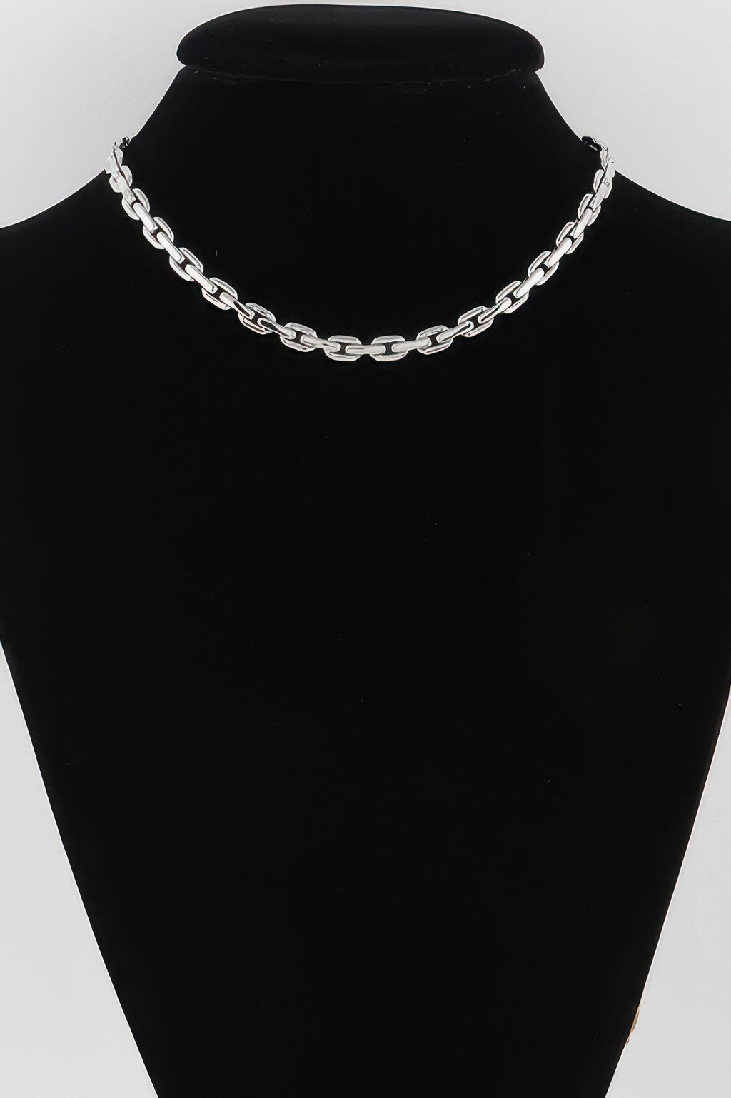 Solid Link Chain Necklace