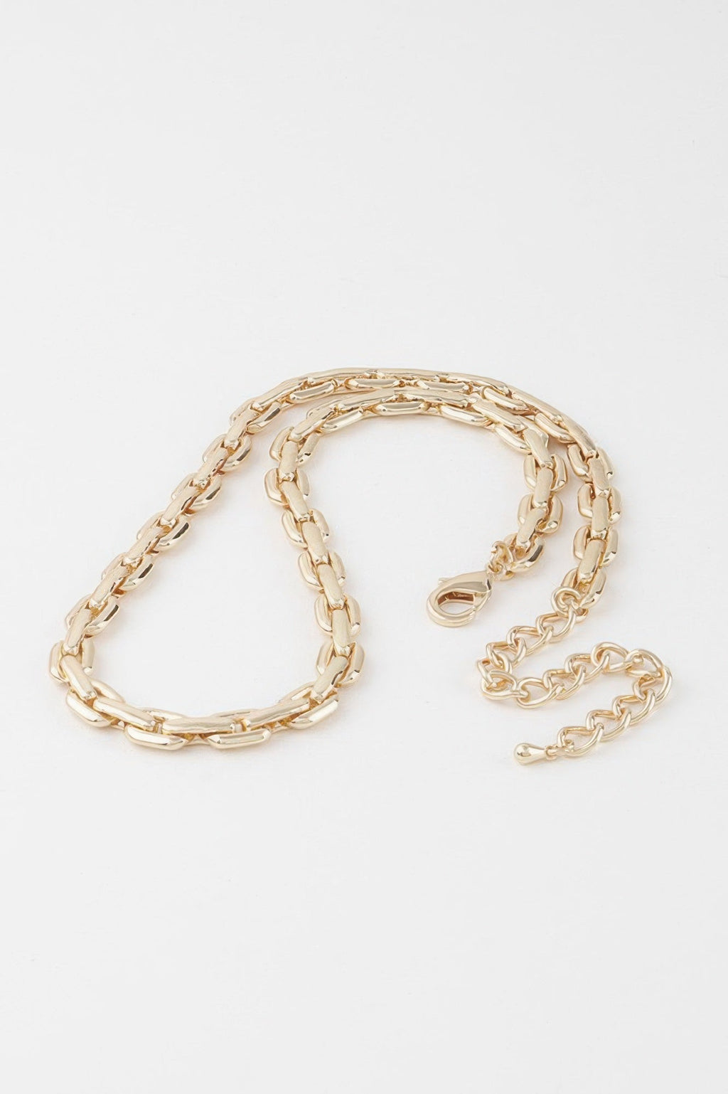 Solid Link Chain Necklace