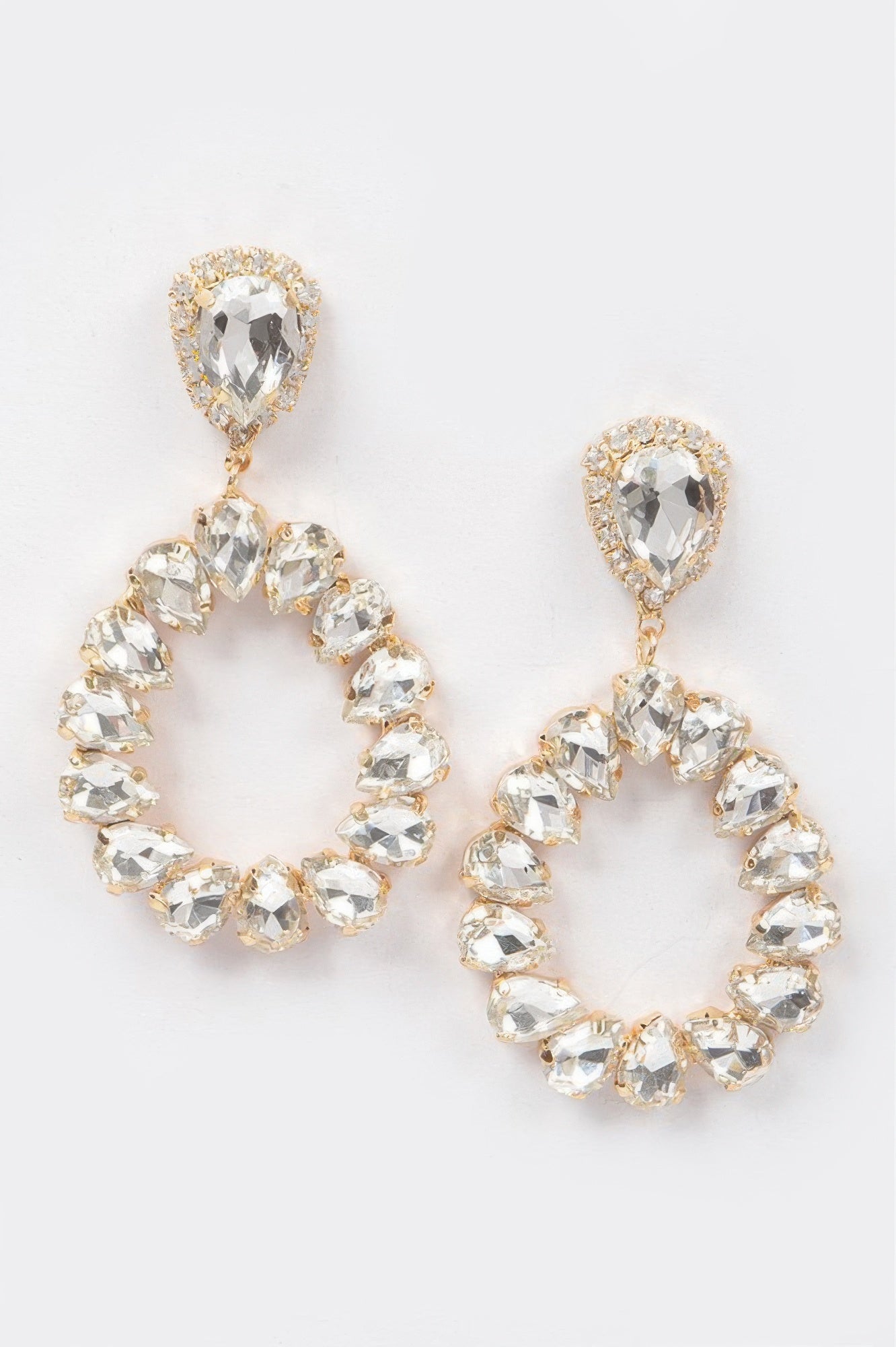 Tear Drop Stone Earring