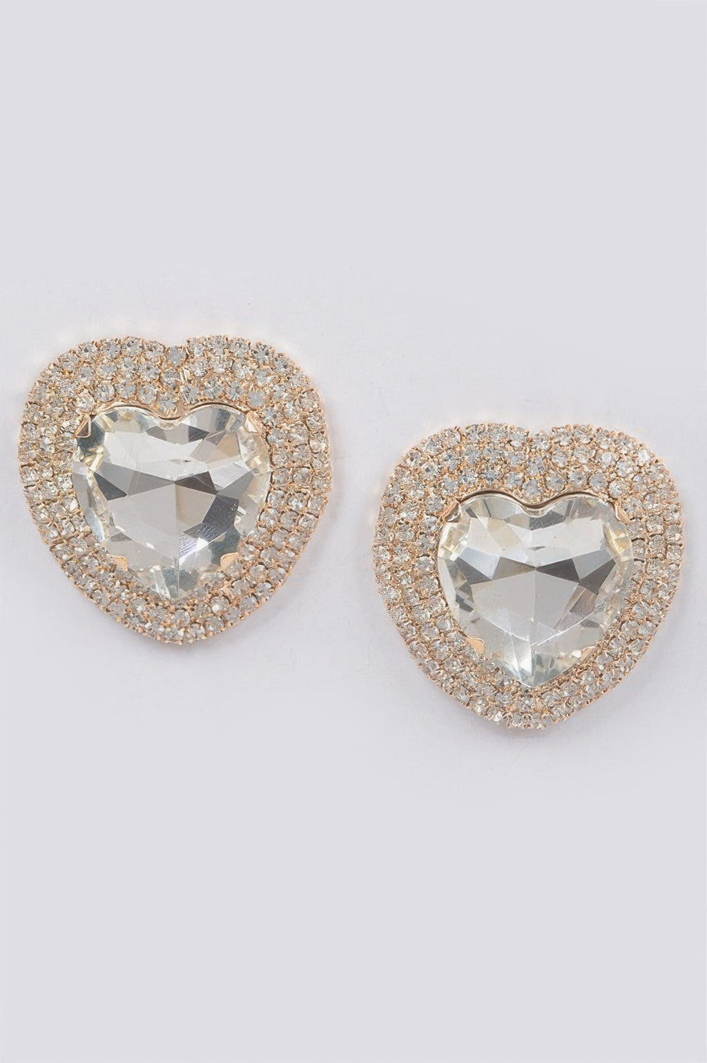Rhinestone Stud Earring